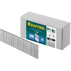 KRAFTOOL тип 18GA (47/300/F) 40 мм, 5000 шт, гвозди для нейлера (31785-40)