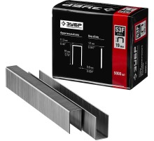 ЗУБР тип 20GA (53F/D/056) 19 мм, 5000 шт, скобы для степлера, Профессионал (31950-19)