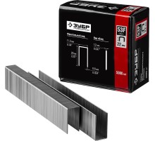 ЗУБР тип 20GA (53F/D/056) 22 мм, 5000 шт, скобы для степлера, Профессионал (31950-22)