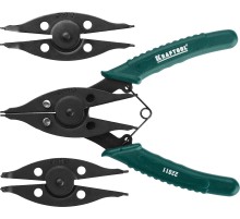 KRAFTOOL Universal 6-in-1, внешний/внутренний, съемник стопорных колец (22811)