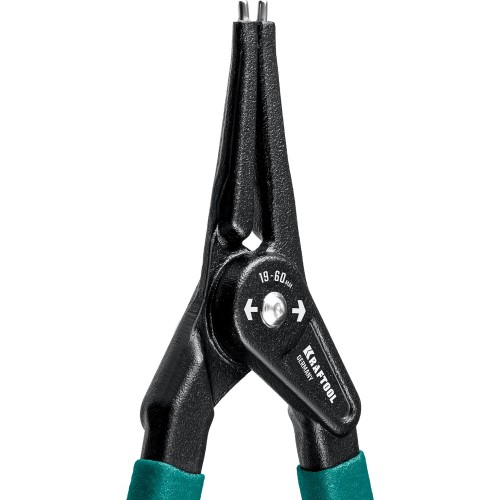 KRAFTOOL 180 мм, прямые губки, внешний, съемник стопорных колец (22812-3)