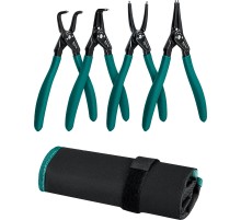 KRAFTOOL 4 шт, 180 мм, съемник стопорных колец (22812-H4)