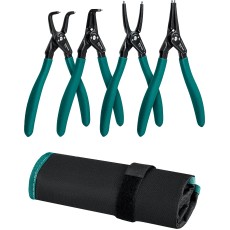 KRAFTOOL 4 шт, 180 мм, съемник стопорных колец (22812-H4)