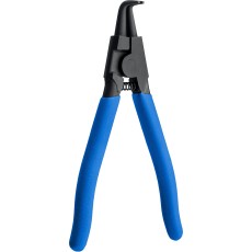 ЗУБР 170 мм, изогнутые губки, внешний съемник стопорных колец, Профессионал (22821-4)