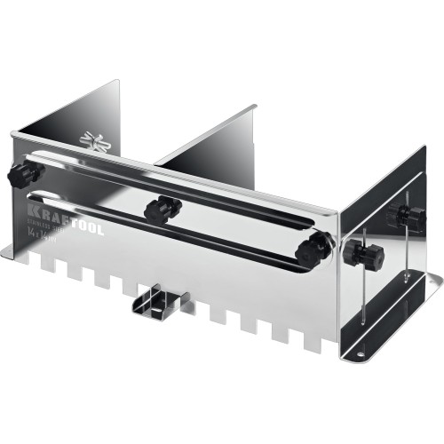 KRAFTOOL BUNKER зуб 14*14 мм, до 600 мм, нерж. сталь, Раздвижная гребенка для плитки (0808-14)