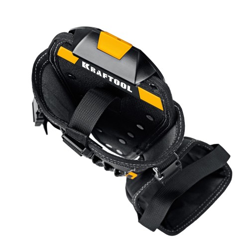 KRAFTOOL KH-5 с дополнительным съёмным карманом, с быстросъёмным креплением FastClip, 5 отделений для свёрл и бит, кобура для шуруповерта (38769)