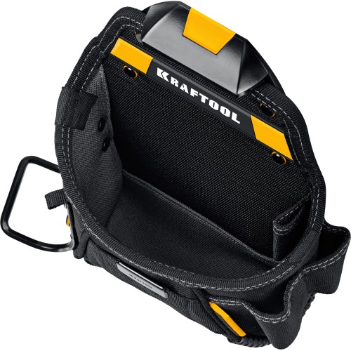 KRAFTOOL KP-6 с быстросъёмным креплением FastClip, 6 карманов и петель, 240 х 250 мм, поясная сумка (38775)