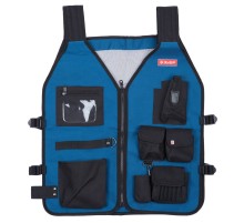 ЗУБР жилет монтажника с 10 карманами (38638)