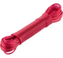 ЗУБР 15 м, стальная сердцевина, пластиковая оплетка, бельевой шнур (50140-15)