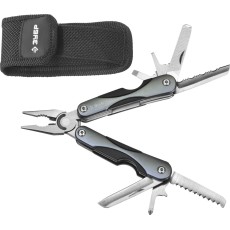 ЗУБР МАСТЕР, мультитул, 10 в 1, мини, металлические ручки, нейлоновый чехол, 86 мм (47750)