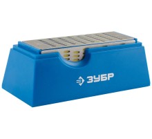 ЗУБР 150 х 50 мм, P200 / 300 / 400 / 600, на подставке, четырехсторонний алмазный брусок (33397-150-50)