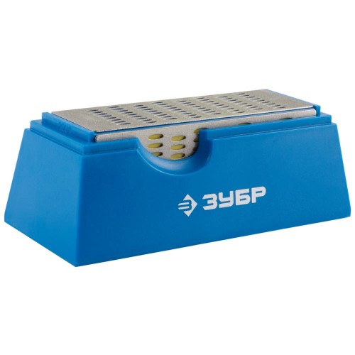 ЗУБР 150 х 50 мм, P200 / 300 / 400 / 600, на подставке, четырехсторонний алмазный брусок (33397-150-50)