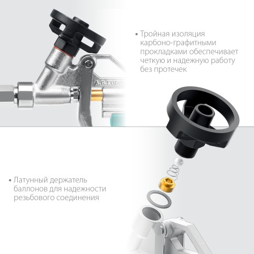 KRAFTOOL EXTREME, полностью разборный обслуживаемый пистолет для монтажной пены (06800)