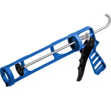 ЗУБР 310 мл, антикапельная система, скелетный пистолет для герметика, Профессионал (06632)