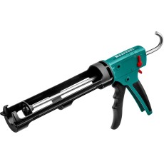 KRAFTOOL GRAND 2-in-1 310 мл антикапельная система постоянное давление, скелетный пистолет для герметика (06674)