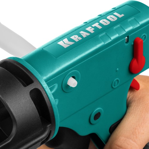 KRAFTOOL GRAND 2-in-1 310 мл антикапельная система постоянное давление, скелетный пистолет для герметика (06674)