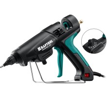 KRAFTOOL Industrial 400, d 11 - 12 мм, 50 г/мин, 130 - 230°C, электрический термоклеевой пистолет (06843-300-12)