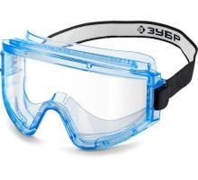 ЗУБР ПАНОРАМА Н, закрытого типа, стекло из ударопрочного поликарбоната, защитные очки с непрямой вентиляцией, Профессионал (110237)