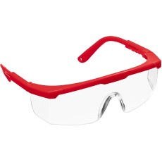 ЗУБР СПЕКТР 5, открытого типа, прозрачные, моностекло с дополнительной боковой защитой, защитные очки (110328)