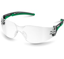 KRAFTOOL PULSAR, открытого типа, прозрачные, стекло увеличенного размера устойчивое к запотеванию, панорамные защитные очки (110460)