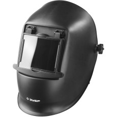 ЗУБР МСО-11, затемнение 11, откидной блок, маска сварщика со стеклянным светофильтром, Профессионал (11072)