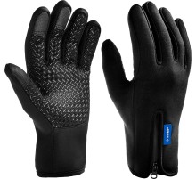 ЗУБР НОРД, XL (10), утеплённые, противоскользящие, сенсорные, ветро- и влагозащищенные перчатки, Профессионал (11460-XL)
