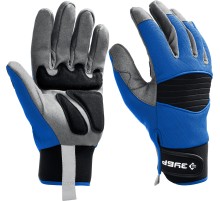 ЗУБР МОНТАЖНИК, L (9), профессиональные комбинированные перчатки, для тяжелых мех. работ, антивибрационные, Профессионал (11475-L)