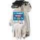 ЗУБР ТОЧКА+, L-XL, х/б перчатки с покрытием из ПВХ-геля, противоскользящие, точки увеличенного размера, 13 класс, 10 пар, Профессионал (11451-K10)