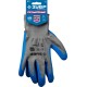 ЗУБР ЭКСПЕРТ, L (9), перчатки с тонким рельефным латексным покрытием, противоскользящие, 15 класс, Профессионал (11274-L)