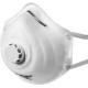 ЗУБР ФК-99, класс защиты FFP3, коническая, фильтрующая полумаска с клапаном выдоха (11163-3)