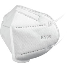 ЗУБР KN-95, класс защиты FFP2, 10 шт, фильтрующая полумаска (11165-2)