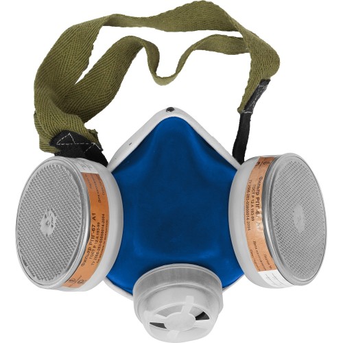 ЗУБР РПГ-67, с фильтрами А1, респиратор противогазовый, Профессионал (11140)