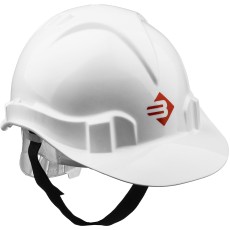 ЗУБР белая, реечный механизм, универсальное крепление для наушников и щитков, защитная каска (11090-2)