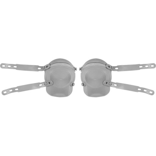 ЗУБР ФОРТ влагостойкие с цельнолитой резиновой чашкой, противоскользящая поверхность, наколенники защитные ПРОФЕССИОНАЛ (11520)