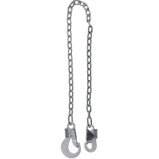 ЗУБР СЦ-1 карабины из оцинкованной стали, длина - 1.42м, выполнен из цепи, одноплечный строп (11588)