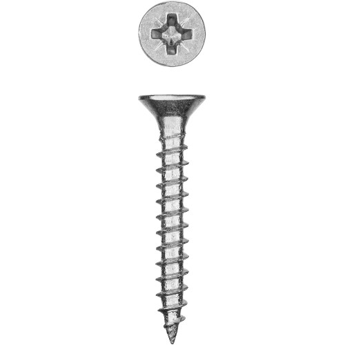 ЗУБР СУ-Б 30 x 5.0 мм, белый цинк, универсальный саморез, 6000 шт (300370-50-030)