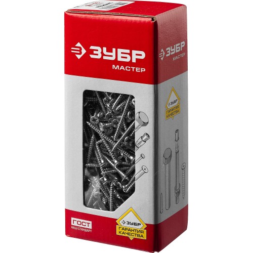 ЗУБР СУ-Б, 45 х 3.5 мм, белый цинк, 300 шт, универсальный саморез (4-300371-35-045)