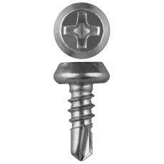 ЗУБР КЛМ-СЦ, 11 х 3.8 мм, цинк, конусная головка, 22000 шт, саморез со сверлом для листового металла (4-300150-38-11)