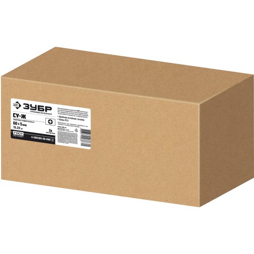 ЗУБР СУ-Ж 60 x 5.0 мм, желтый цинк, Универсальный саморез, 15.22 кг (4-300390-50-060)