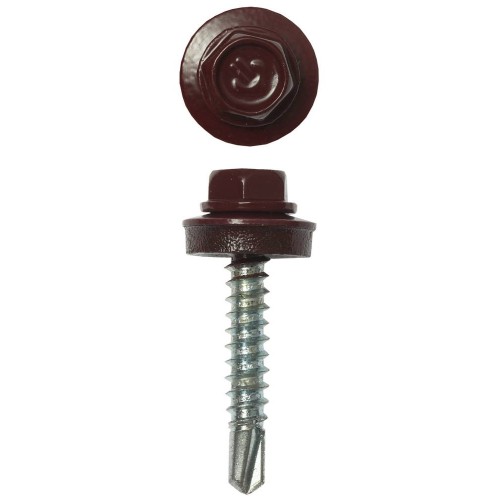 ЗУБР СКД 3005, 29 х 4.8 мм, тем.-красн., 2500 шт, кровельный саморез, Профессионал (4-300310-48-029-3005)