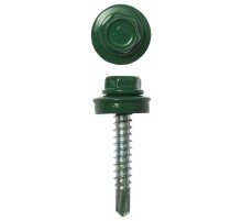 ЗУБР СКД 6002, 29 х 4.8 мм, зелёный лист, 2500 шт, кровельный саморез, Профессионал (4-300310-48-029-6002)