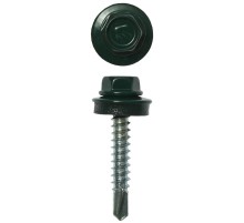 ЗУБР СКД 6005, 29 х 4.8 мм, зелёный насыщ., 2500 шт, кровельный саморез, Профессионал (4-300310-48-029-6005)