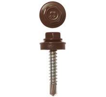 ЗУБР СКД 8017, 29 х 4.8 мм, шок.-коричн., 2500 шт, кровельный саморез, Профессионал (4-300310-48-029-8017)