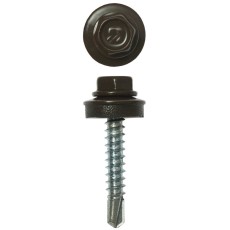 ЗУБР СКД 8028, 29 х 4.8 мм, зем.-коричн., 2500 шт, кровельный саморез (4-300310-48-029-8028)