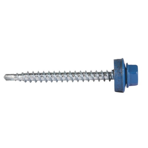 ЗУБР СКД 5009, 50 х 4.8 мм, неб.-голуб., 250 шт, кровельный саморез (4-300315-48-050-5009)