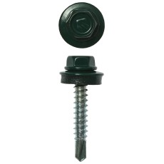 ЗУБР СКД 6005, 29 х 4.8 мм, зелёный насыщ., 400 шт, кровельный саморез, Профессионал (4-300315-48-029-6005)