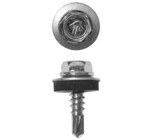 ЗУБР СКМ, 25 х 5.5 мм, цинк, 420 шт, кровельный саморез, Профессионал (4-300315-55-025)