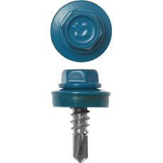 ЗУБР СКМ 5009, 25 х 5.5 мм, неб.-голуб., 420 шт, кровельный саморез (4-300315-55-025-5009)