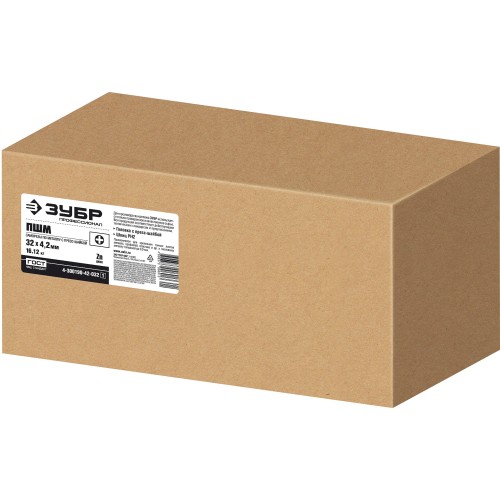 ЗУБР ПШМ 32 х 4.2 мм, Саморез с пресс-шайбой, цинк, 16.12 кг (4-300190-42-032)