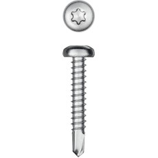 KRAFTOOL DS-P, 32 х 4.8 мм, А2, сверло, полукруглая головка, ТХ25, 250 шт, саморез нержавеющий (300931-48-032)